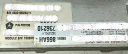 Modulo Injeção Jeep Grand Cherokee 3.6 2011 Gasolina 68084866AH