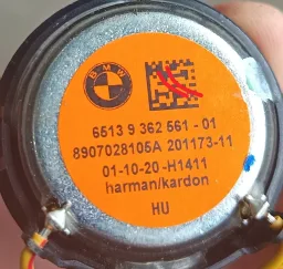 Kit 3 Tweeter Porta Dianteira Bmw 320i 2020 2021