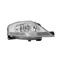 FAROL ESQUERDO C3 2008 2009 A 2012 REG MANUAL CROMADO