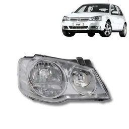 Farol Direito Golf 2008 A 2013 Cromado