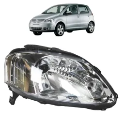 Farol Direito Fox Space 04/08 Foco Simples Cromado