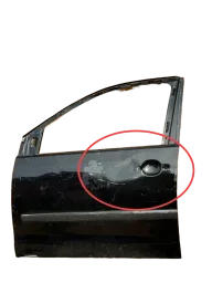 PORTA DIANTEIRA ESQUERDA VOLKSWAGEN FOX 2 PORTAS 2006 2007