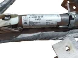 Cortina esquerda airbag teto Mercedes c200 c300 2022 2023