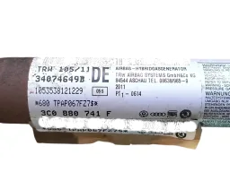 Cortina esquerda airbag teto Volkswagen Passat 2010 2011
