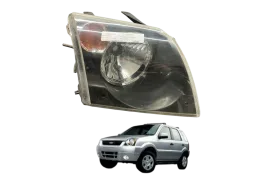 Farol Direito Ecosport 2003 a 2007 Pisca Cristal