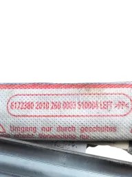 Cortina esquerda airbag teto Peugeot 408 2011 2012 2013 2014