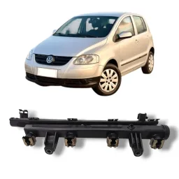 FLAUTA BICO INJETOR VW VOLKSWAGEN FOX 1.6 2003 2010