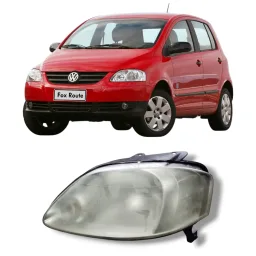 Farol Esquerdo Fox Space 2004 a 2010 Foco Simples