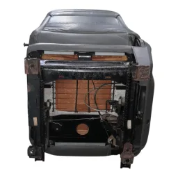 BANCO PASSAGEIRO EM COURO PAJERO GLS-B 1992 A 2000 QUEBRADO