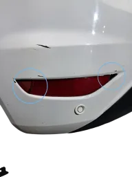Parachoque Traseiro New Fiesta Hatch 2014 a 2019 C/Sensor