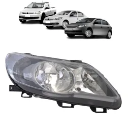 Farol Direito Gol Saveiro Voyage G5 Cromonix