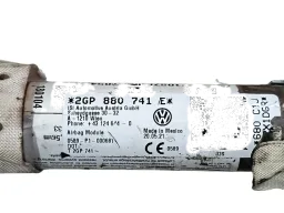 Cortina esquerda Airbag Teto Volkswagen T-Cross 2021 2022