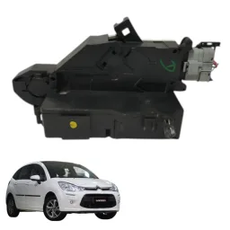 Fechadura Dianteira Direita Citroen C3 2013 A 2019 Original