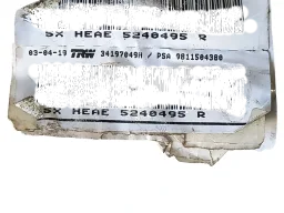 cortina direita airbag teto Peugeot 3008 2019 2020