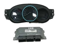 Kit Modulo Injeção Renault Sandero 1.0 3cc 2018 Flex 237108465R