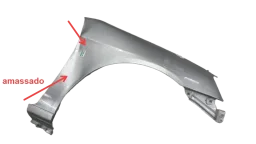 PARALAMA DIREITO CIVIC 2001 2002 A 2003 C/DETALHE