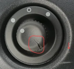 Botão Comando Retrovisor Sensor Renault Sandero Vibe 2018 251630528R
