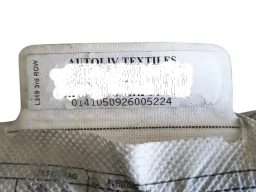 cortina esquerda airbag traseira land rover discovery 4 2010