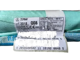 Cortina direita Airbag Teto Mercedes C180 C200 2018