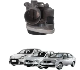 Corpo Borboleta Tbi Renault Logan Sandero 1.6 2007 A 2013