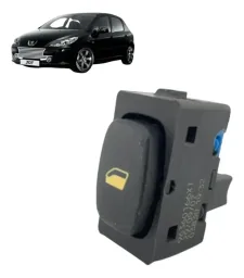 Botão Vidro Tras Direito Peugeot 307 2008 a 2012