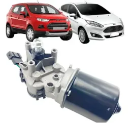 MOTOR LIMPADOR PARABRISA FORD FIESTA 1.6 2013