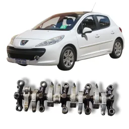 Eixo balancim Comando Valvulas Peugeot 206 207 1.4 2007 2014