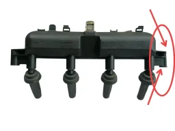 Bobina Ignição Peugeot 206 207 Hoggar C3 1.4 03/21 C/Detalhe