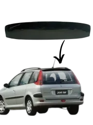 Aerofólio tras spoiler Peugeot 206 207 SW 2006/15 9641543577