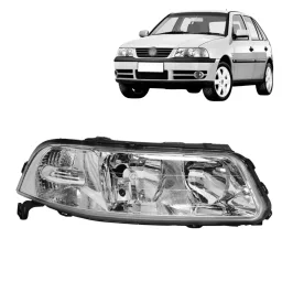 Farol Vw Gol Parati Saveiro G3 Foco Duplo 1999 A 2005