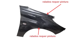 PARALAMA DIREITO PEUGEOT 207 PASSION HOGGAR 09/14 C/ PISCA
