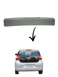 Aerofólio spoiler traseiro Fiat Mobi 2017 A 2025 C/DETALHE