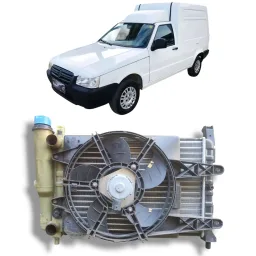 Radiador água Fiat Fiorino 2008 2013 original