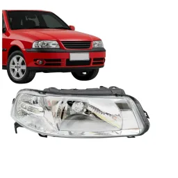 Farol Gol Saveiro G3 99 A 2005 Foco Simples Defletor LD