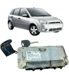 Kit Code Módulo Injeção Ford Fiesta 2003 2004 2005 A 2014