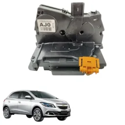 Fechadura Dianteira Direita Gm Onix 2013 A 2019 4 Pinos