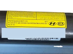 Cortina Esquerda Airbag Teto Hyundai Azera 2012 2013 2014