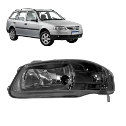 Farol Gol Parati G4 2005 Diante Máscara Cinza LE 2005 Diante