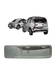 Moldura placa Tampa Traseira Aircross 11/15 Prata 9670651277