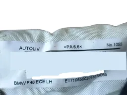Cortina Esquerda airbag Teto BMW X1 2017 2018 2019 2020 2021