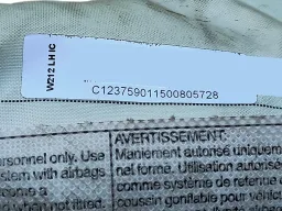 Cortina esqueda airbag teto Mercedes E 250 2014 2015 2016