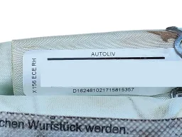 Cortina direita airbag teto Mercedes Gla 250 2016 2017 2018