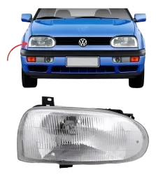 Farol Direito Golf 1995 a 1998 Alemão