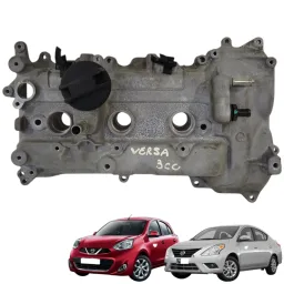 Tampa Válvulas Nissan March Versa 1.0 3cc 12v Flex 2015/2020