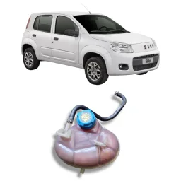 Reservatório água radiador Fiat Uno Vivace 2011 2016 origina