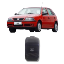 Botão desembaçador VW Gol G2 1994 1999 original
