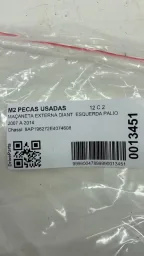 MAÇANETA EXTERNA DIANT  ESQUERDA PALIO 2007 A 2014
