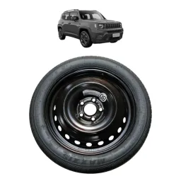 Roda estepe ferro 145/70/17 jeep Renegade 2016 2026 Uzad0
