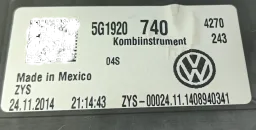 Painel Instrumentos Volkswagen Golf Tsi 1.4 2014/2016 5G1920740