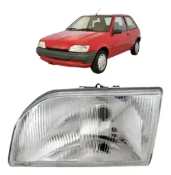 Farol Esquerdo Ford Fiesta 1995